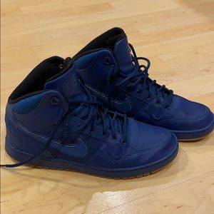 Men’s blue Air Force 1 mid tops size 11.5